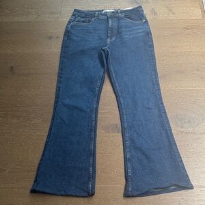 ZARA Dark Wash Bootcut Jeans – Size 10 (EUR 42)
